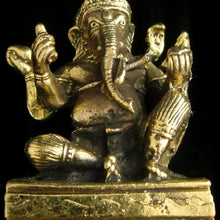 Load image into Gallery viewer, Brass Deity Statuette -Ganesh, Large