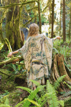 Load image into Gallery viewer, Earth & Sky Bohemian Goddess Starduster Kimono w/Trees