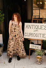 Load image into Gallery viewer, Curiosities Bohéme Maxi Slip Dress w/ whimiscal print