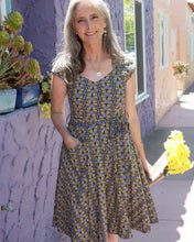 Load image into Gallery viewer, Hedy Dress, Monarch Print