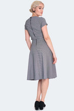 Load image into Gallery viewer, Houndstooth Flare Dress