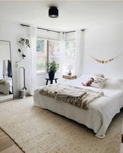 Load image into Gallery viewer, Sideways to the Moon Hammered Brass Garland/Wall Hanging