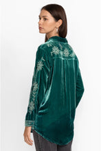 Load image into Gallery viewer, Georgina Velvet Oversized Shirt