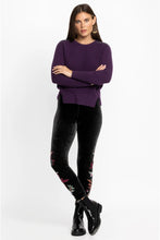 Load image into Gallery viewer, Sandra Stretch Velvet Legging