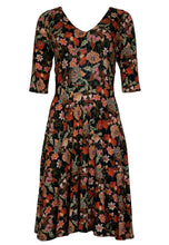 Load image into Gallery viewer, Marilyn 3/4 Sleeve Dress, Print 1885