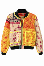 Load image into Gallery viewer, Noor Reversible Kantha Bomber, Large