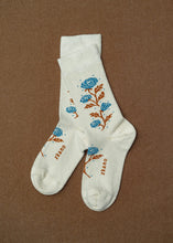 Load image into Gallery viewer, Rhinestone Rose Crew, Wheat