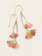 Load image into Gallery viewer, Ginkgo Drop Earrings, 3 Colors