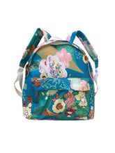 Load image into Gallery viewer, Flowers with Shibori Backpack