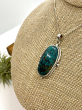Load image into Gallery viewer, Large Turquoise Statement Pendant
