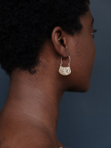 Arusha Earrings, Gold