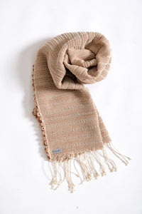 Nisai Handwoven Scarf, 3 Colors