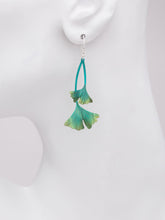 Load image into Gallery viewer, Ginkgo Drop Earrings, 3 Colors