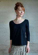 Load image into Gallery viewer, 3/4 Sleeve Cora Tee, Solid, Multiple Colors