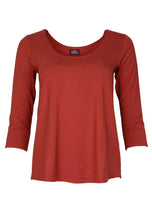 Load image into Gallery viewer, 3/4 Sleeve Cora Tee, Solid, Multiple Colors