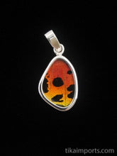 Load image into Gallery viewer, Extra-Small Sunset Butterfly Shimmerwing Pendant