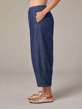 Load image into Gallery viewer, Flax Denim Lantern Pant
