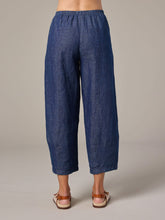 Load image into Gallery viewer, Flax Denim Lantern Pant
