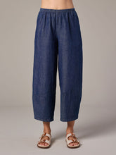 Load image into Gallery viewer, Flax Denim Lantern Pant
