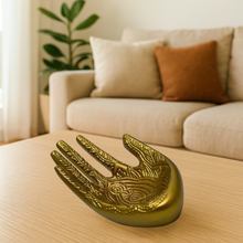 Load image into Gallery viewer, Henna Pattern Hand Catch-All Curio Dish
