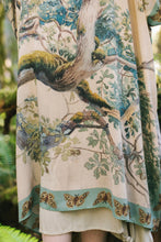Load image into Gallery viewer, Earth &amp; Sky Bohemian Goddess Starduster Kimono w/Trees
