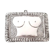 Tin Breast Plaque