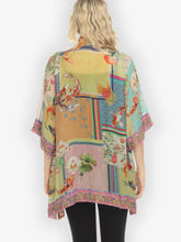 Load image into Gallery viewer, Koi Fish Block Pattern Kimono Jacket
