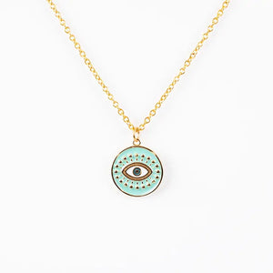 Turquoise Eye Necklace