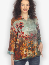 Load image into Gallery viewer, Joy Bloom Border Blouse
