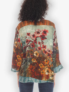 Joy Bloom Border Blouse