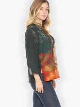 Load image into Gallery viewer, Nature Sunlight  Silk Blouse

