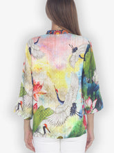 Load image into Gallery viewer, White Crane Fall Blouse
