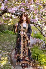 Load image into Gallery viewer, The Messenger Opera Duster Robe w/ Joan of Arc &amp; Florals
