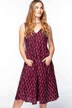 Load image into Gallery viewer, Ikat Handloom Dress
