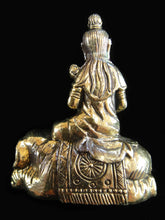 Load image into Gallery viewer, Brass Deity Statuette - Medium -Quan Yin on Elephant
