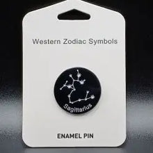 Load image into Gallery viewer, Western Zodiac Pins, 12 options

