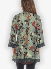 Load image into Gallery viewer, Butterfly Clouds Border Blouse
