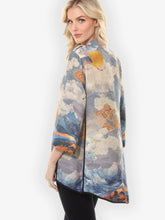 Load image into Gallery viewer, Sun Crane in Blue Colorway Tummy Tuck Shirt
