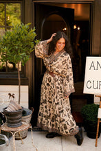 Load image into Gallery viewer, Curiosities Bohéme Maxi Slip Dress w/ whimiscal print
