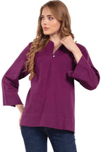 Load image into Gallery viewer, Jewel Tone Flax Linen Tunics
