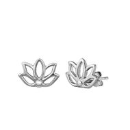 Lotus Earrings