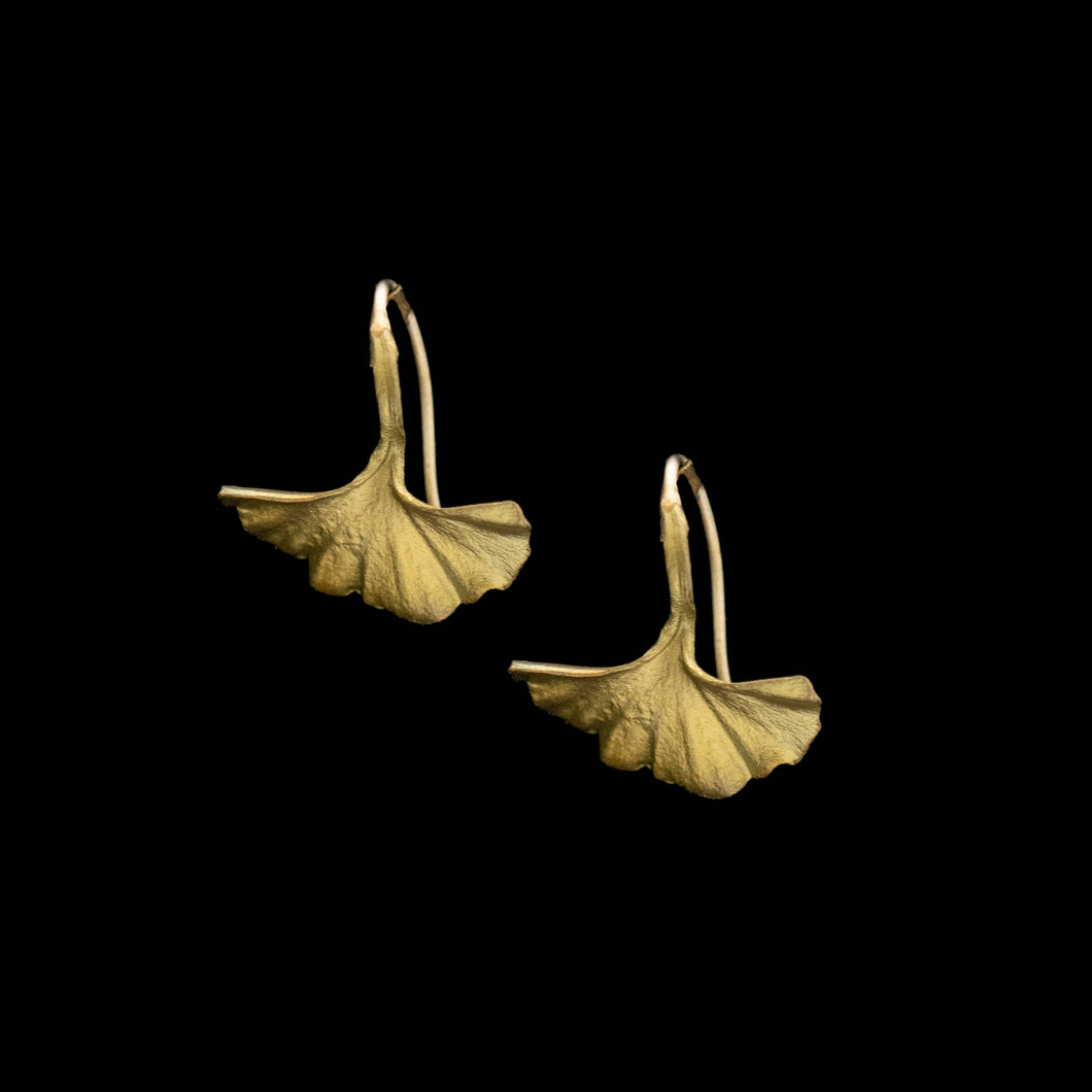 Ginkgo Large Wire Earrings