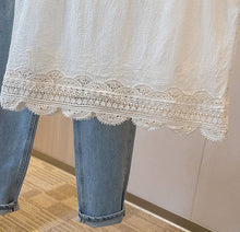 Load image into Gallery viewer, Lace Embroidered Tank Top
