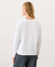 Load image into Gallery viewer, Women's Luxe Essential Crewneck Long Sleeve Tee, 3 Colors
