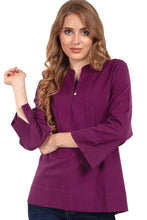 Load image into Gallery viewer, Jewel Tone Flax Linen Tunics
