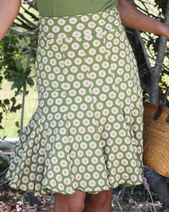 Seven Year Skirt, Chamomile Print