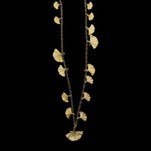 Ginkgo Long Necklace