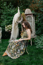 Load image into Gallery viewer, I Dream in Flowers Bohéme Long Maxi Slip Dress With Bees
