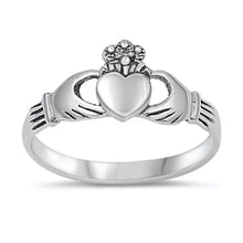 Load image into Gallery viewer, Claddagh Ring, 4 Sizes
