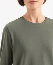 Load image into Gallery viewer, Women's Luxe Essential Crewneck Long Sleeve Tee, 3 Colors
